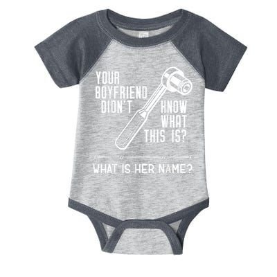 Mechanic Fun For Car Mechanics And DIY Handyman Infant Baby Jersey Bodysuit