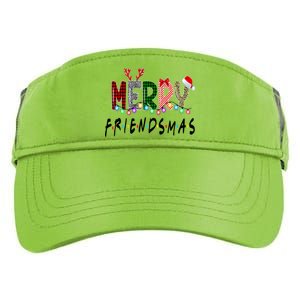 Merry Friendsmas Friends Christmas Matching Xmas Gift Adult Drive Performance Visor