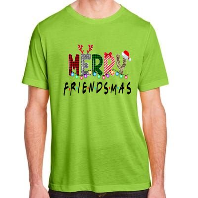 Merry Friendsmas Friends Christmas Matching Xmas Gift Adult ChromaSoft Performance T-Shirt