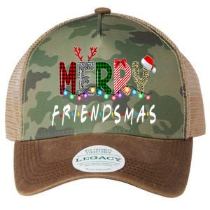 Merry Friendsmas Friends Christmas Matching Xmas Gift Legacy Tie Dye Trucker Hat