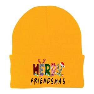 Merry Friendsmas Friends Christmas Matching Xmas Gift Knit Cap Winter Beanie