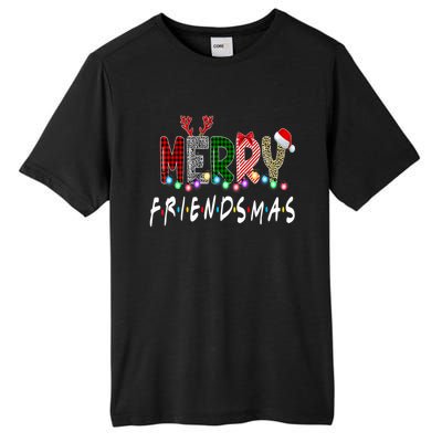 Merry Friendsmas Friends Christmas Matching Xmas Gift Tall Fusion ChromaSoft Performance T-Shirt