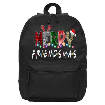 Merry Friendsmas Friends Christmas Matching Xmas Gift 16 in Basic Backpack