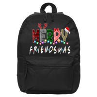 Merry Friendsmas Friends Christmas Matching Xmas Gift 16 in Basic Backpack