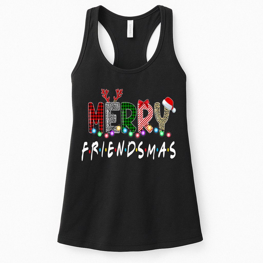 Merry Friendsmas Friends Christmas Matching Xmas Gift Womens Tank Top