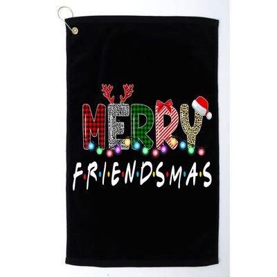 Merry Friendsmas Friends Christmas Matching Xmas Gift Golf Towel