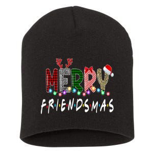 Merry Friendsmas Friends Christmas Matching Xmas Gift Short Acrylic Beanie