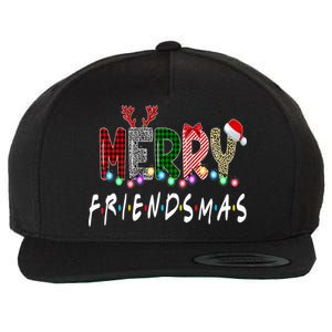 Merry Friendsmas Friends Christmas Matching Xmas Gift Wool Snapback Cap