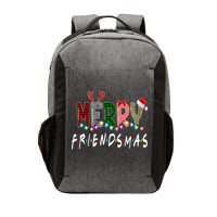 Merry Friendsmas Friends Christmas Matching Xmas Gift Vector Backpack