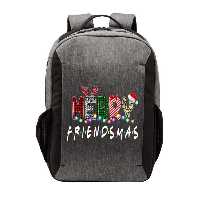 Merry Friendsmas Friends Christmas Matching Xmas Gift Vector Backpack