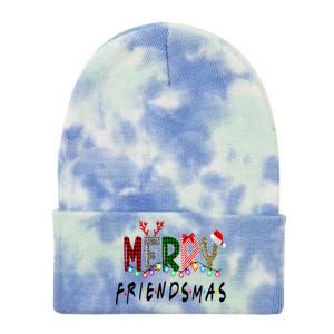 Merry Friendsmas Friends Christmas Matching Xmas Gift Tie Dye 12in Knit Beanie