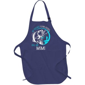 My Favorite Fishing Buddies Call Me Mimi Full-Length Apron With Pockets