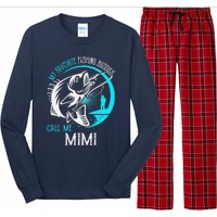 My Favorite Fishing Buddies Call Me Mimi Long Sleeve Pajama Set