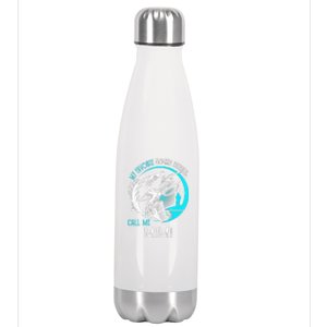 My Favorite Fishing Buddies Call Me Mimi Stainless Steel Insulated Water Bottle