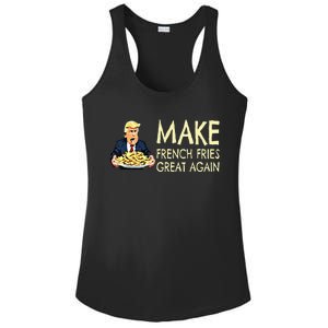 Make French Fries Great Again Trump 2024 French Fry Ladies PosiCharge Competitor Racerback Tank