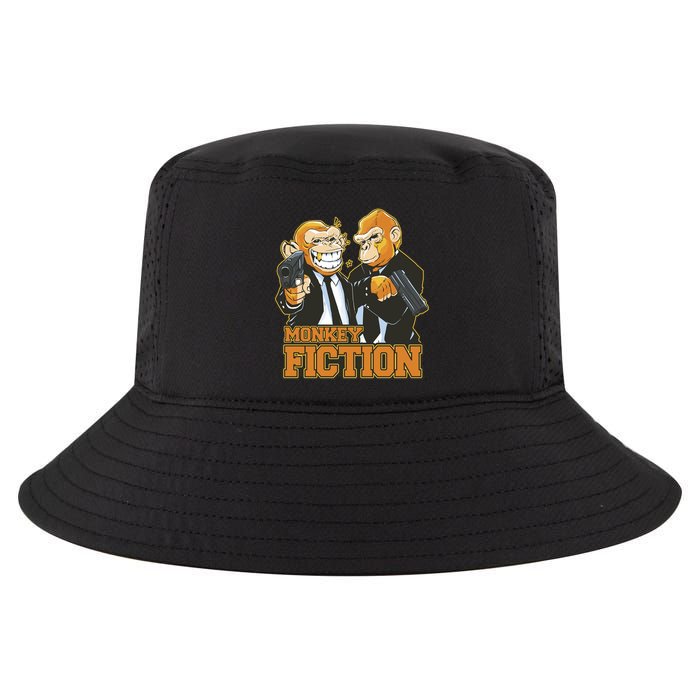 Monkey Fiction Funny Cool Comfort Performance Bucket Hat