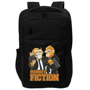 Monkey Fiction Funny Impact Tech Backpack