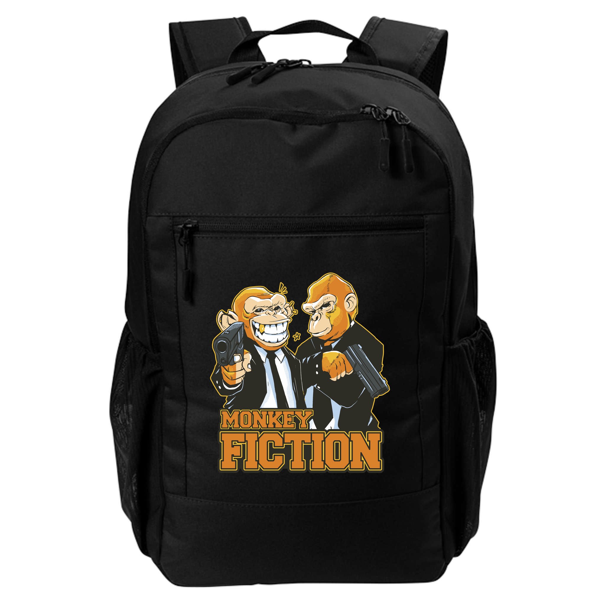 Monkey Fiction Funny Backpack