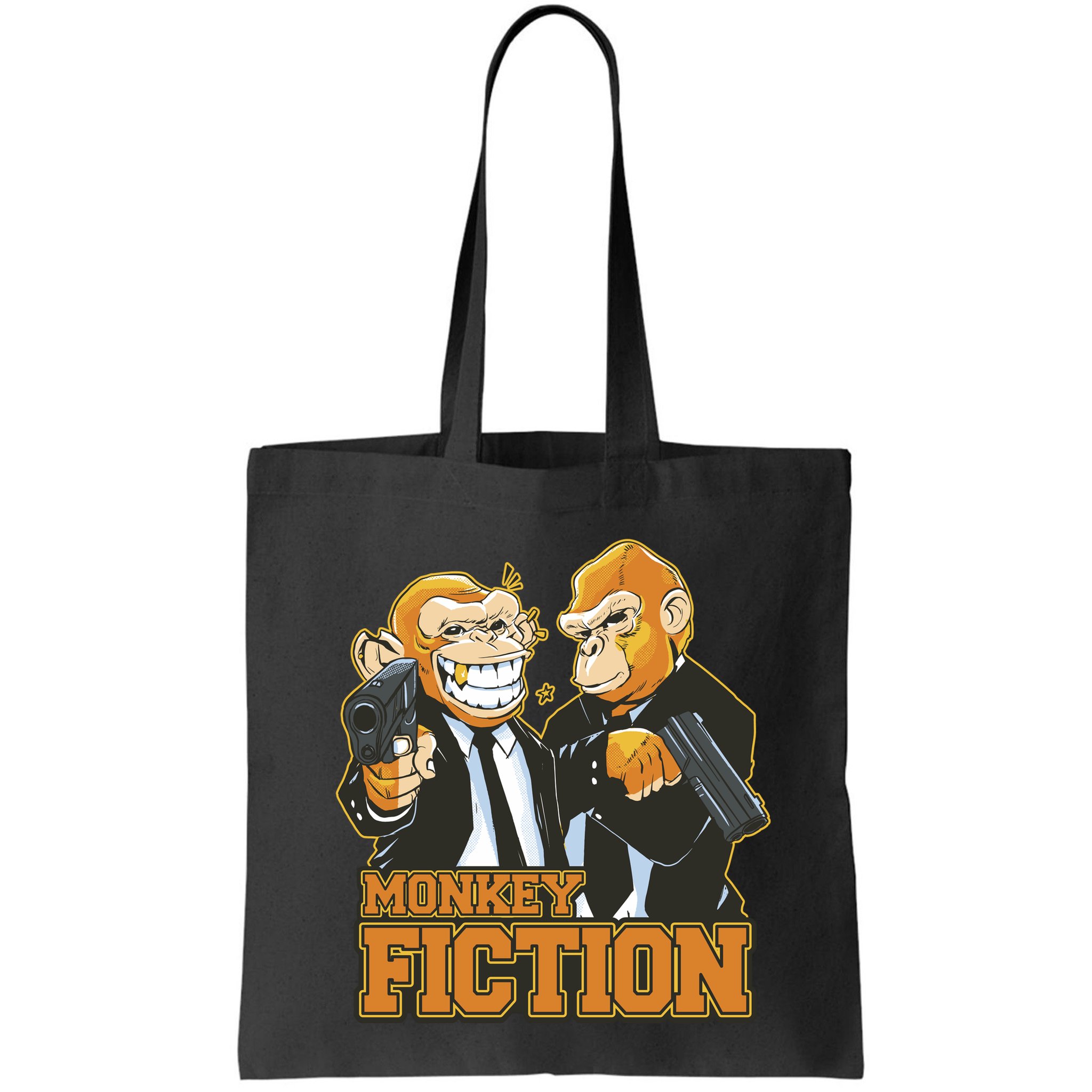 Monkey Fiction Funny Bag