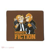 Monkey Fiction Funny Mousepad