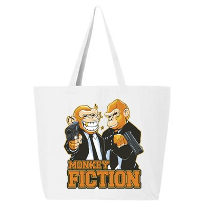 Monkey Fiction Funny 25L Jumbo Tote