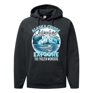 Matching Family Friends Alaska Cruise 2024 Gift Performance Fleece Hoodie