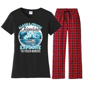 Matching Family Friends Alaska Cruise 2024 Gift Women's Flannel Pajama Set