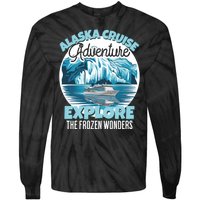 Matching Family Friends Alaska Cruise 2024 Gift Tie-Dye Long Sleeve Shirt