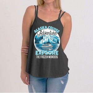 Matching Family Friends Alaska Cruise 2024 Gift Women's Strappy Tank