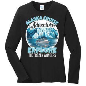 Matching Family Friends Alaska Cruise 2024 Gift Ladies Long Sleeve Shirt