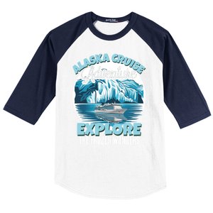 Matching Family Friends Alaska Cruise 2024 Gift Baseball Sleeve Shirt