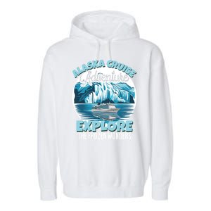 Matching Family Friends Alaska Cruise 2024 Gift Garment-Dyed Fleece Hoodie