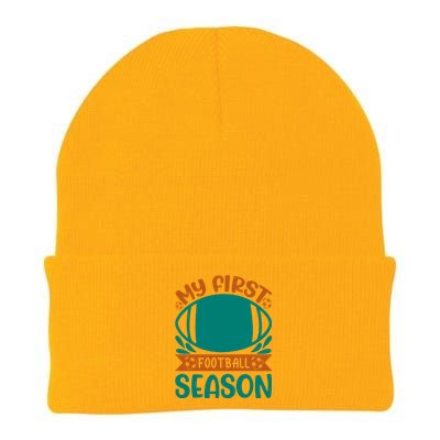 My First Football Season Knit Cap Winter Beanie