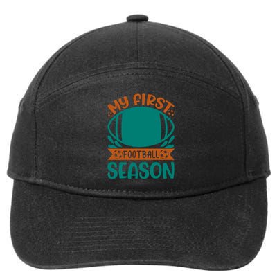 My First Football Season 7-Panel Snapback Hat