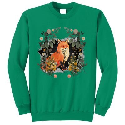 Mystical Fox Fairy Tale Forest Animals Forest Dwellers Nature Children Sweatshirt