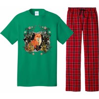 Mystical Fox Fairy Tale Forest Animals Forest Dwellers Nature Children Pajama Set