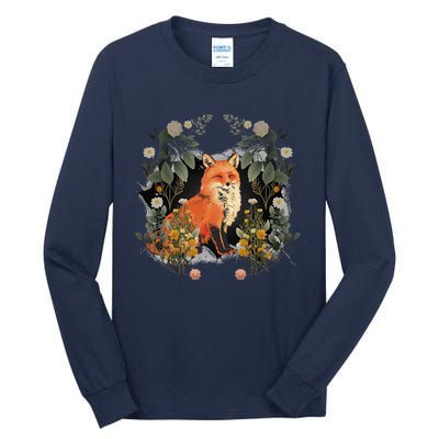 Mystical Fox Fairy Tale Forest Animals Forest Dwellers Nature Children Tall Long Sleeve T-Shirt