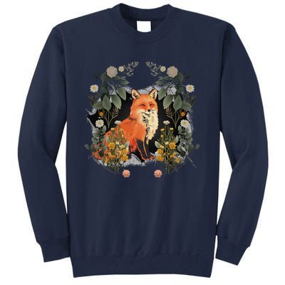 Mystical Fox Fairy Tale Forest Animals Forest Dwellers Nature Children Tall Sweatshirt