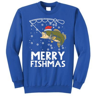 Merry Fishmas Fish Fishing Christmas Pajamas Christmas Gift Sweatshirt