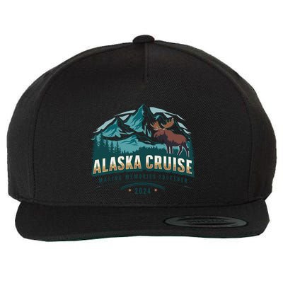 Matching Family Friends And Group Alaskan Alaska Cruise 2024 Wool Snapback Cap