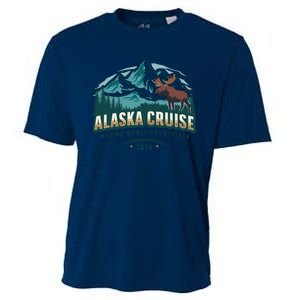 Matching Family Friends And Group Alaskan Alaska Cruise 2024 Cooling Performance Crew T-Shirt