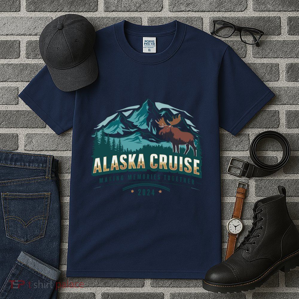 Matching Family Friends And Group Alaskan Alaska Cruise 2024 Tall T-Shirt