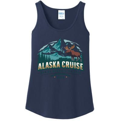 Matching Family Friends And Group Alaskan Alaska Cruise 2024 Ladies Essential Tank