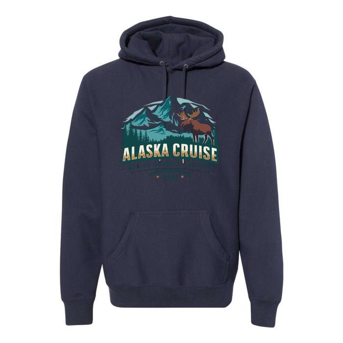 Matching Family Friends And Group Alaskan Alaska Cruise 2024 Premium Hoodie