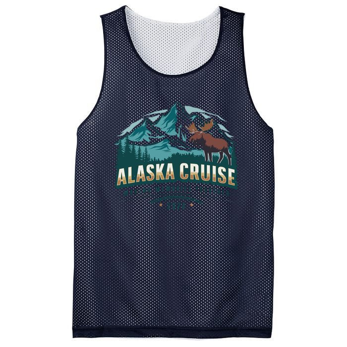 Matching Family Friends And Group Alaskan Alaska Cruise 2024 Mesh Reversible Basketball Jersey Tank