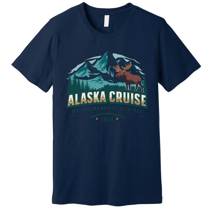 Matching Family Friends And Group Alaskan Alaska Cruise 2024 Premium T-Shirt