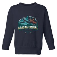 Matching Family Friends And Group Alaskan Alaska Cruise 2024 Toddler Sweatshirt