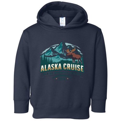 Matching Family Friends And Group Alaskan Alaska Cruise 2024 Toddler Hoodie