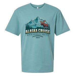 Matching Family Friends And Group Alaskan Alaska Cruise 2024 Sueded Cloud Jersey T-Shirt