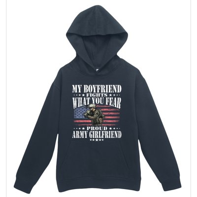 My Friend Fights What You Fear Proud Army Friend Gift Meaningful Gift Urban Pullover Hoodie